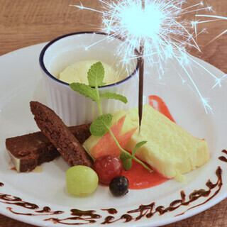 記念日プレートのご要望承ります