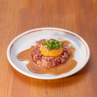 Horse meat Yukke