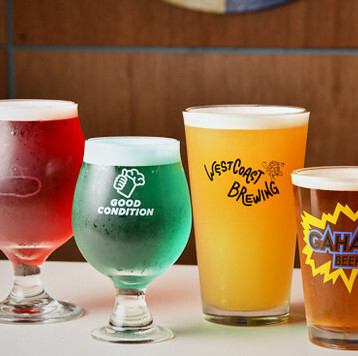 週替わりのクラフトビールと、お酒に合う餃子やおつまみが愉しめるビアバーです★