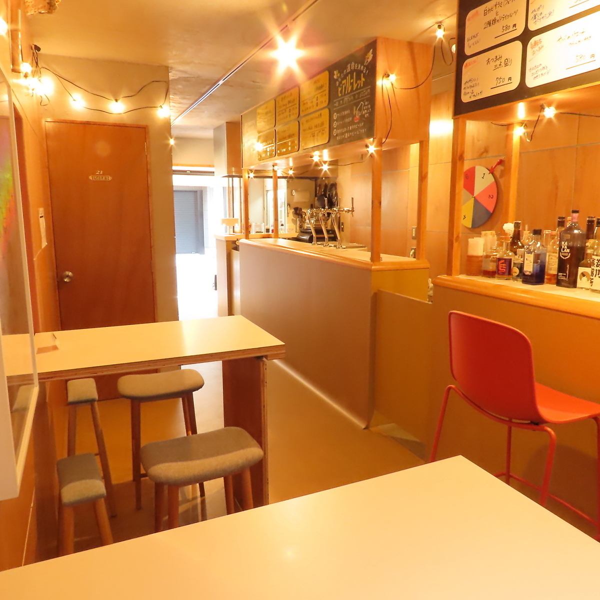 お洒落な店内でデートや記念日でも是非ご利用ください♪