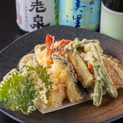 天ぷら盛り合わせ