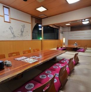 プライベートな空間でお食事をお楽しみいただけます。