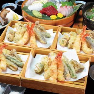 ★初夏の宴★【 天ぷら12種コース】★飲み放題付★