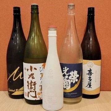 お食事に合う日本酒も◎