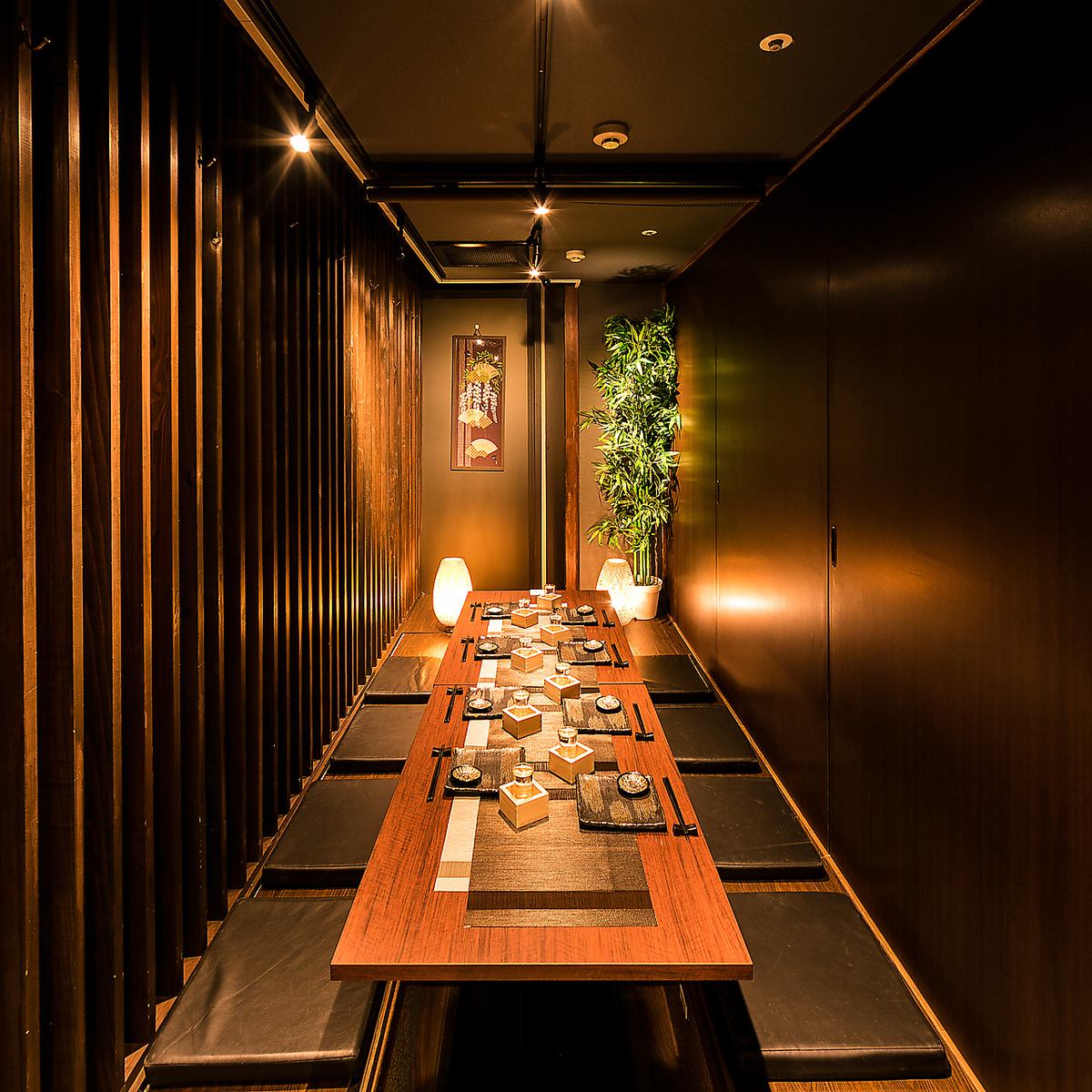 【中型宴会『10名～40名』40名用完全個室をご利用頂けます♪