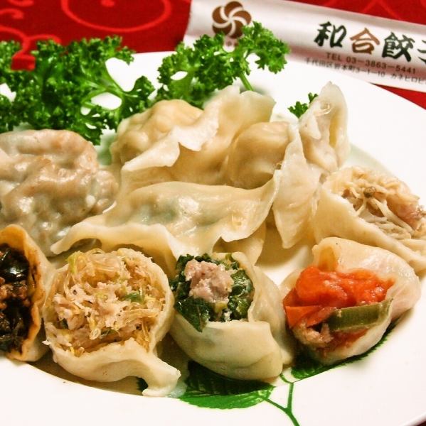 [Signboard menu] Handmade creative dumplings