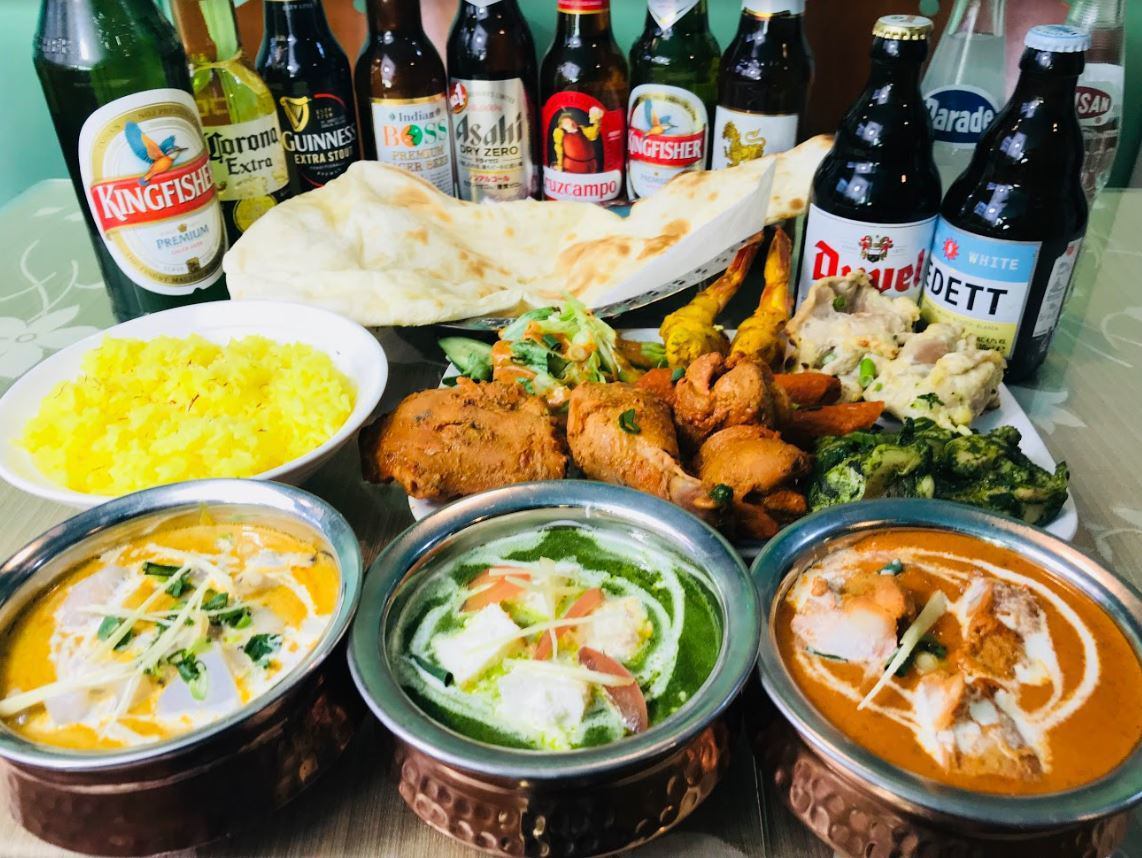 2H All you can drink 1500 yen, party from course 2500 yen ☆ Party with fun in authentic Indian cuisine ♪