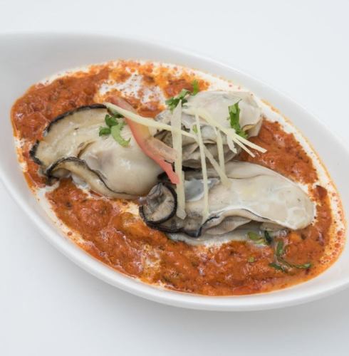 Oyster dry curry