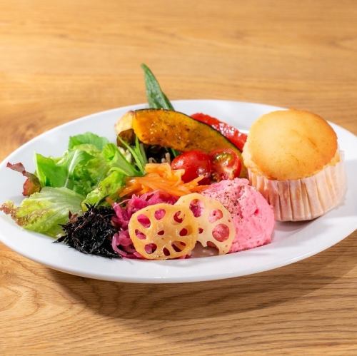 【VEGAN】LULUmakanaのマフィンプレート