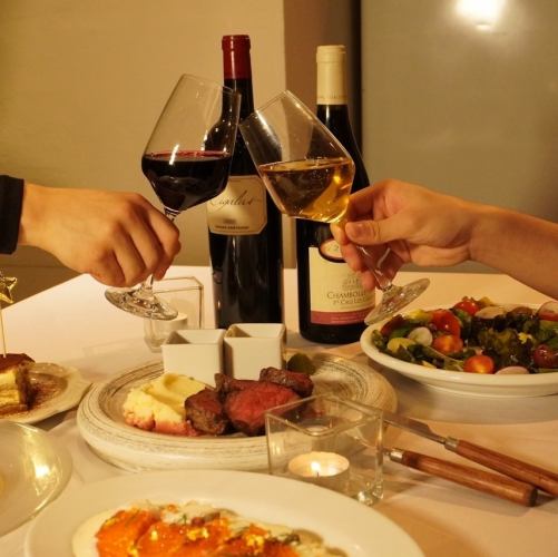 Includes a champagne toast! Nagi's Christmas Course [Christmas Special Course] 7 dishes total 7,000 yen