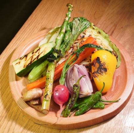 季節野菜のグリル盛り合わせ