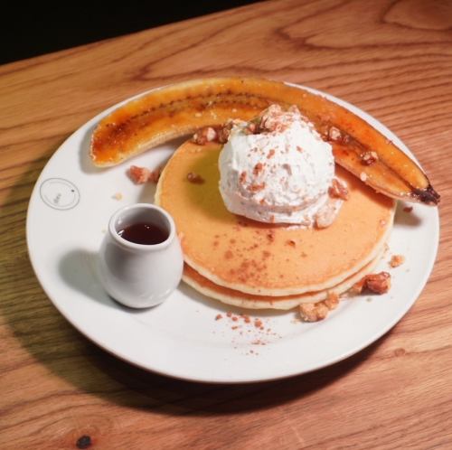 バナナメープルパンケーキ