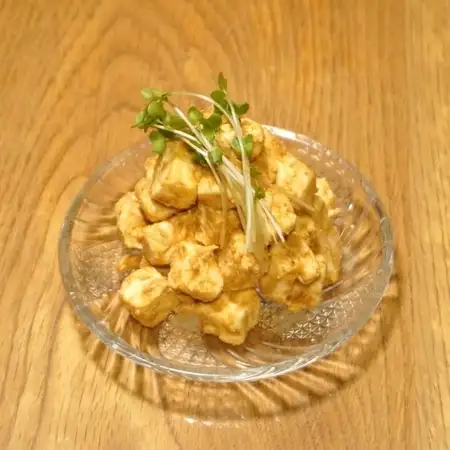 クリームチーズの山椒味噌漬け