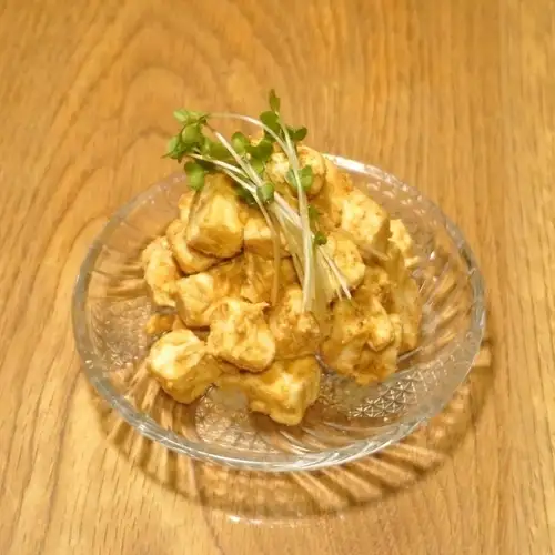 クリームチーズの山椒味噌漬け