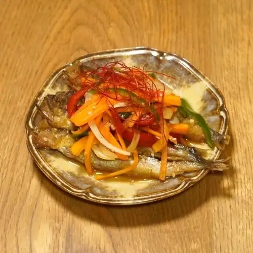 ししゃもの南蛮漬け