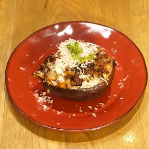 丸茄子のイタリアン田楽