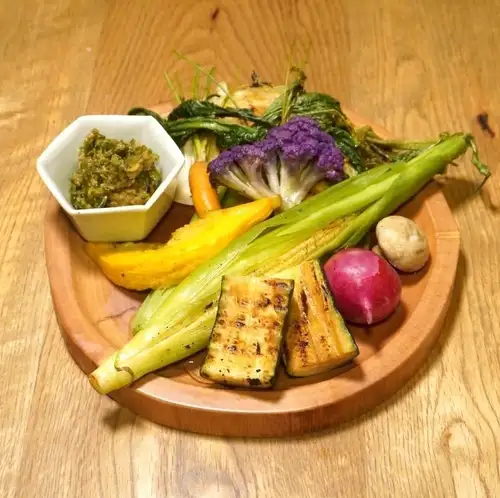 彩野菜の焼き合わせ