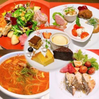 【大切な人と個室でお祝いコース】和牛ステーキやデザートプレート等全5品　5000円（税込）