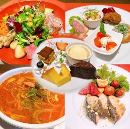 【大切な人と個室でお祝いコース】和牛ステーキやデザートプレート等全5品　5000円（税込）