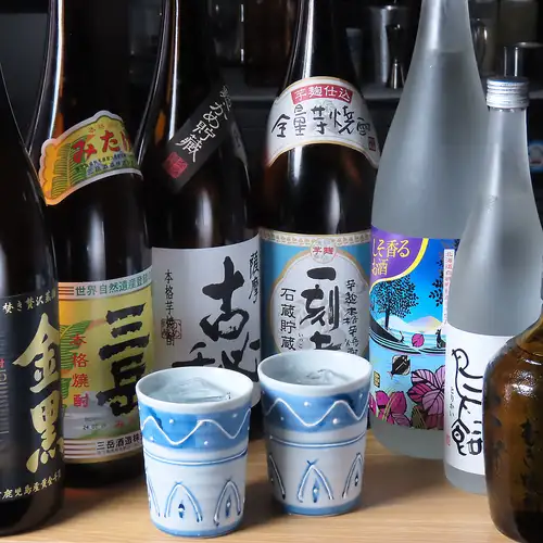 こだわりの焼酎を堪能！！