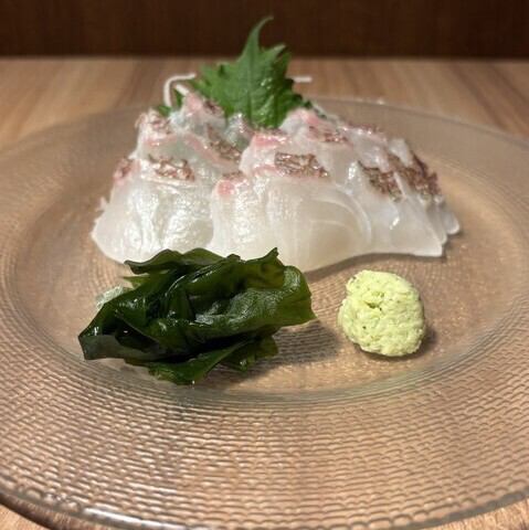 真鯛のお造り