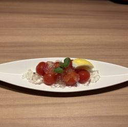 토마토 화이트 와인 젤리