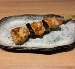 장인의 오야마 닭 네기마 꼬치 (1 개)