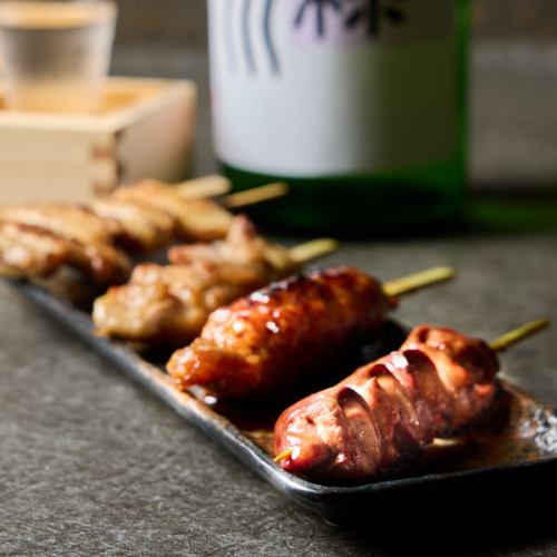 Assortment of 4 carefully selected skewers