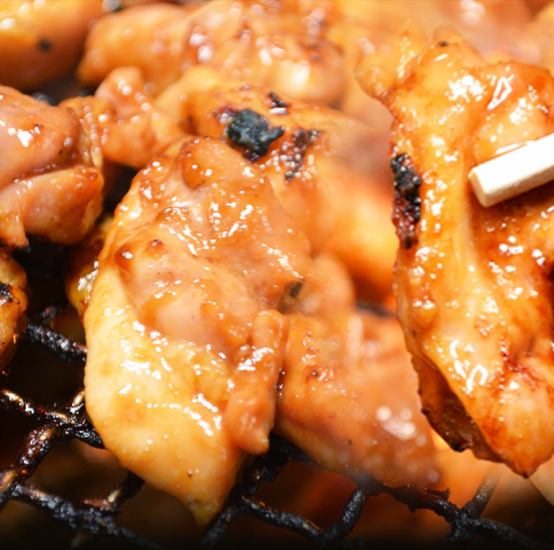  当店自慢★卓上で焼く鳥焼肉！串を打たないから鮮度抜群で旨い!