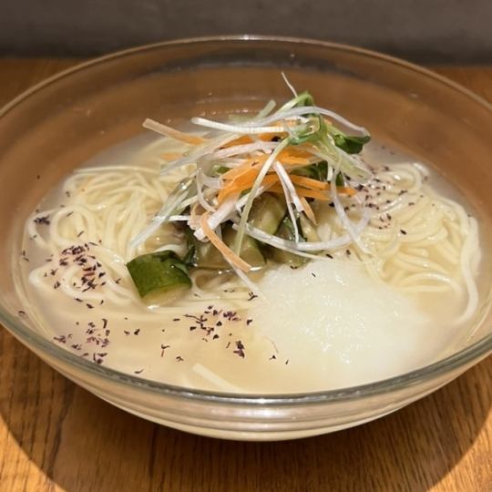 山形出汁の冷やしすだちラーメン