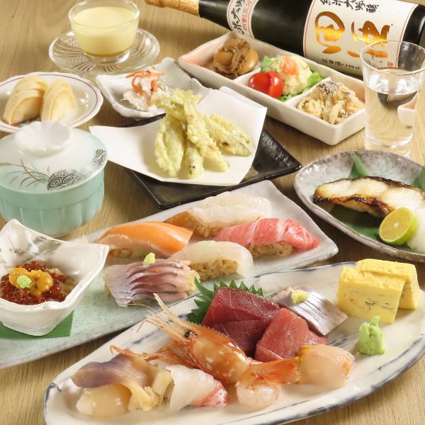 ≪さまざまな種類の魚介類をご堪能≫刺身の盛り合わせ　3,000円（税込）～