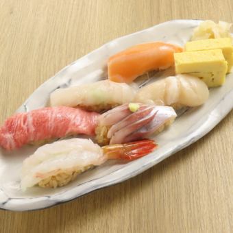 おまかせ握り6貫3,500円