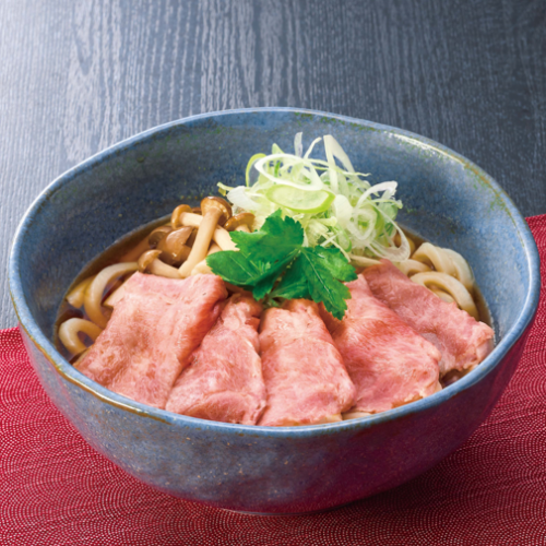Miyazaki beef udon (warm)