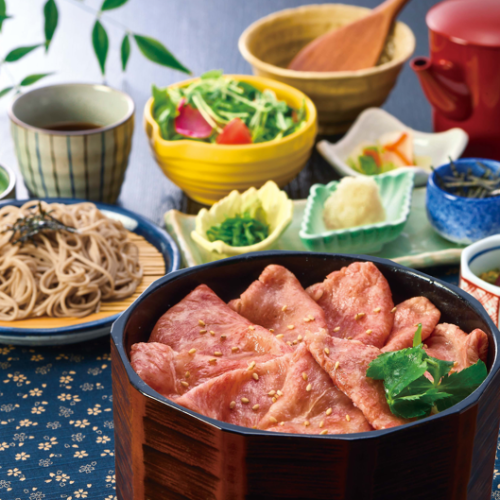 Miyazaki beef hitsumabushi set meal