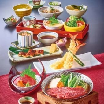 【飲み放題90分付】サガミで最も格上の至高のコース『嵯峨味 松コース』