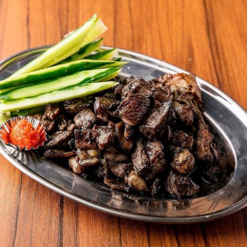 当店名物「もも焼き」