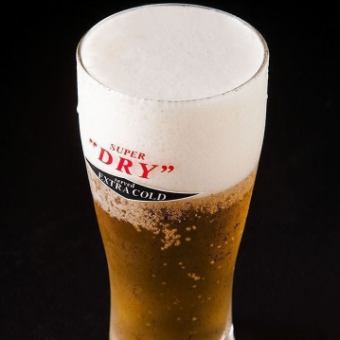 【単品飲み放題】『60分飲み放題プラン』生ビールや焼酎、サワーなど多彩なラインナップ！