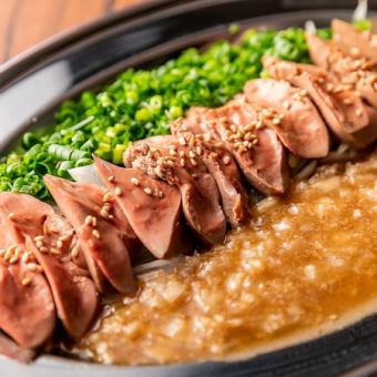 白レバー刺し