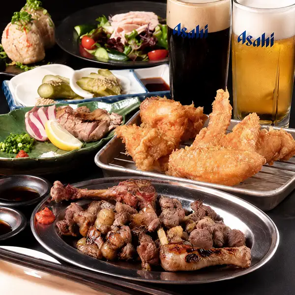 【90分飲み放題付】日～木曜限定！『超特割ももやコース』名物もも焼きや手羽唐を含む(全6品)