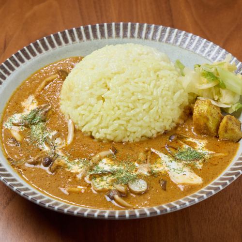 きのこチキンカレー