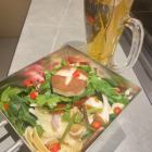 ピリ辛ホルモンビール鍋