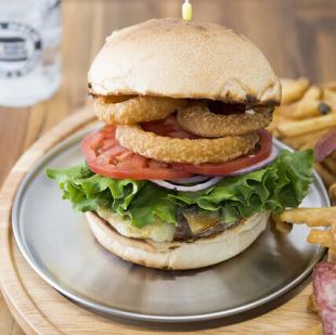 オニオンチーズバーガー