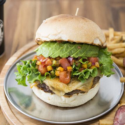ワカモレチーズバーガー
