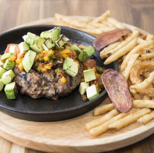 ワカモレハンバーグ