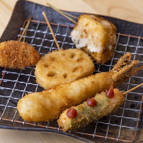 ◆こだわった厳選食材を常に取り扱い、薄衣で仕上げます