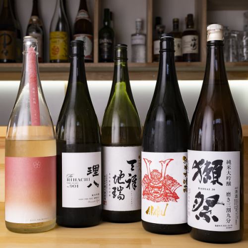 甘口/辛口ファン歓迎♪旬な日本酒ご用意しております