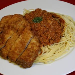 自製炸肉排義大利麵