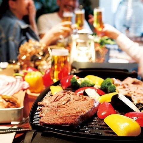土日祝お昼から営業中★昼から開放的なテラス席で贅沢な休日を♪