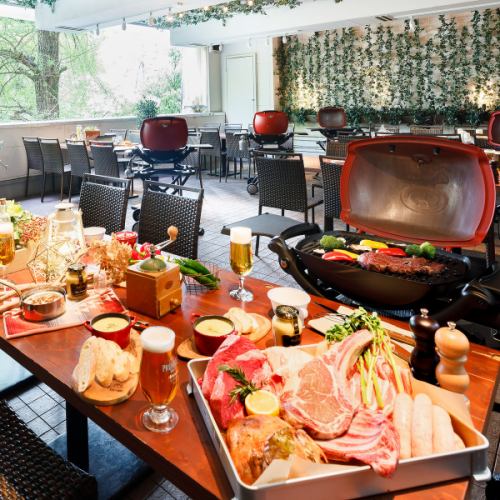 午餐提供燒烤。
