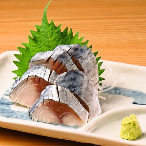 Shimesabasa sashimi